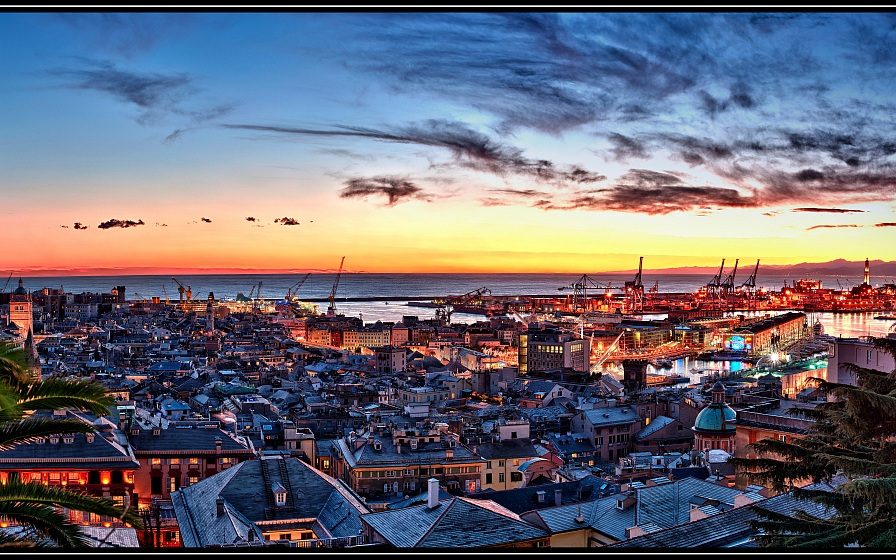 Visuale da Castelletto Genova
